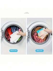10/50/100pcs Color Catcher Laundry Sheets, Anti-Color Transfer & Highly Absorbent, Prevent Color Loss Enhance Garment Protection, For Washing Machines Laundry Room Accessory, Perfect Gift For Valentine's Day Mother's Day Graduation Housewarming - Multicolor - View 4
