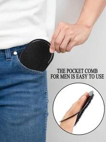 6pcs Plastic Handle Massage Hair Brush, Multi-Functional Durable Portable, Suitable For Various Hair Care And Styling Needs (3pcs/Set) - Multicolor - View 3
