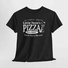 Men's T-Shirt From The Movie "Home Alone: The Little Nero's Pizza." Colors: Brown, Navy, Black, Blue, And Red. Sizes S-5XL. 100% Cotton Unisex T-Shirt - Premium Casual Comfortable Fit - 黑色 - 查看 1
