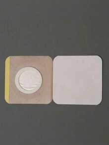 50/100pcs Castor Oil Patches, Convenient Comfortable Portable Oil-Absorbing Patches, Suitable For All People, Self-Adhesive Abdominal Patches, Suitable For Daily Use, Home Use, Travel Use, Oil-Free - Multicolor - View 5