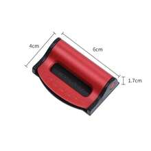 2 piezas Clips ajustables de cinturón de de plástico resistente para automóvil, hebilla antideslizante para cinturón de , clip de fijación simple para estilo de automóvil - A - Ver 4