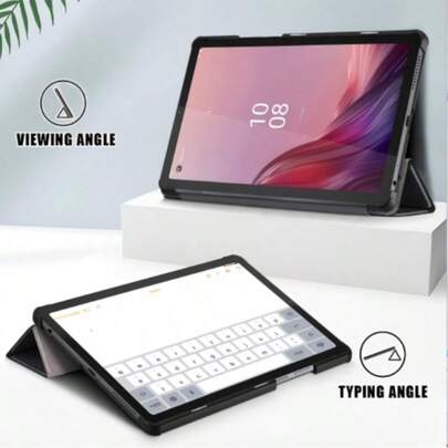 TenYide Ốp bảo vệ máy tính bảng làm bằng chất liệu TPU với khung đỡ xoay có chức năng tự động bật/tắt màn hình, giá đỡ xoay, tương thích với iPad thế hệ thứ 9, thứ 10, iPad Air thế hệ thứ 4 (10.9 inch), iPad Air thế hệ thứ 5, thứ 6, iPad Pro 11 inch.