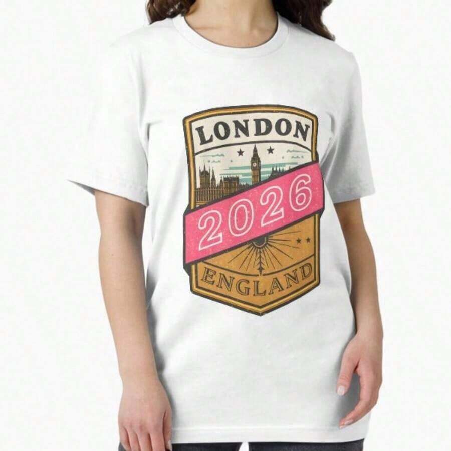 Camiseta Clásica con Gráfico de la Pasión y la Unidad del Fútbol – Mundial Tres Países - Canadá, EE. UU., México - Blanco 4 - Ver 1