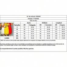 Vestido A-line holado elegante de oficina verano 2026 para mujer talla grande, con mangas onduladas, calados y diseño combinado - Blanco - Ver 5