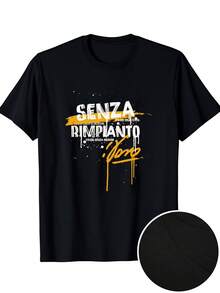 Men T-Shirts - Black - View 7