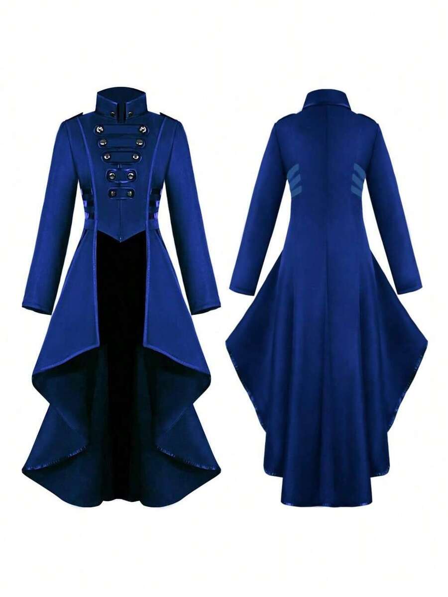 Cosplay Clothing - Swallowtail Skirt - Blue - View 1