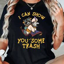 Camiseta de Humor Divertido para Mujer Witllent, 100% Algodón, Estilo Retro Vintage, "No Veo Nueva Razón para Actuar Mi Edad", para Navidad, 220g - Blanco - Ver 6