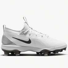 Nike Force Trout 9 Elite MCS FZ0884-102 Mens White Molded Baseball Cleats LIQ602 - White - View 2