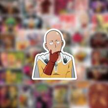 Bộ 54 miếng dán hình siêu anh hùng đấm bốc theo phong cách anime, chống thấm nước, hình dán nhân vật võ sĩ quyền anh anime, hình dán phong cách truyện tranh nổi bật dành cho máy tính xách tay, bình nước, ván trượt, sổ tay và người hâm mộ. - Nhiều màu - Xem 6
