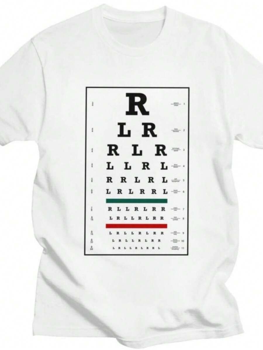playeras de mujer Custom Drummers Eye Chart T Shirts Men Women T-shirt Casual Tee Tops 100 Cotton Oversized Tshirts Gift - Blanco - Ver 1