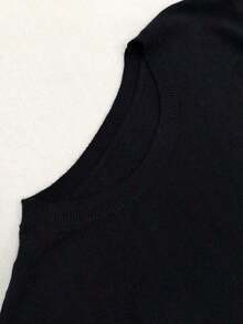 Women's T-Shirt Summer T-Shirt 2026 Summer T-Shirt 2026 Minimalist Fine Knit Short Sleeve T-Shirt For Women, Lightweight, Solid Color, Black Summer Blouses For Women Blouses For Women Comfortable And Lightweight - 白色的 - 查看 9