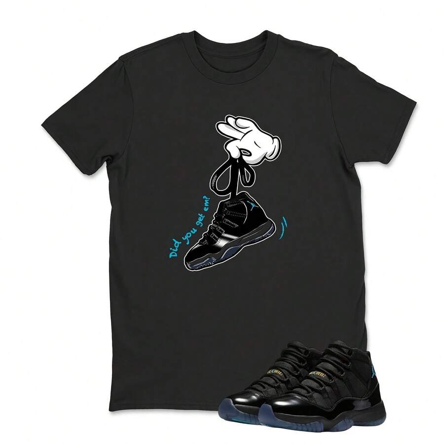 Black T-Shirt To Match The 11 Gamma Retro Sneakers. Did You Get Them? Black T-Shirt To Match The 11 Gamma Sneakers - 款式 - 查看 1