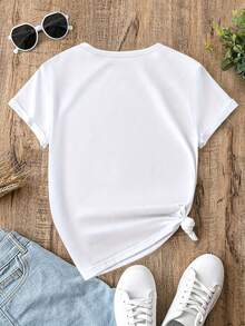 Women T-Shirts - White - View 2