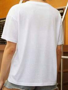 Women T-Shirts - White - View 2