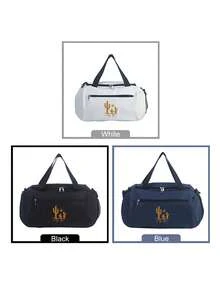 1 túi thể thao in hình cây xương rồng sa mạc, unisex, làm từ sợi polyester, túi tập gym dung tích lớn với dây đeo vai có thể tháo rời. - Nhiều màu - Xem 4