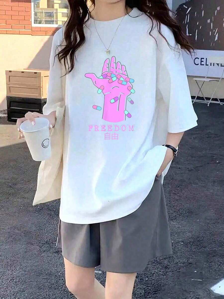 Women T-Shirts - White - View 1