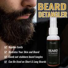 MELAO Beard Detangler Spray 50ml - Leave-In Conditioner For Men, Softens & Hydrates Beard, Reduces Frizz & Tangles - 50ml - View 4