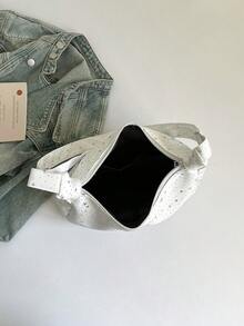 Fashionable Large Tote Bag For Women, New Design Shoulder Bag, Chic Handbag - White - View 4