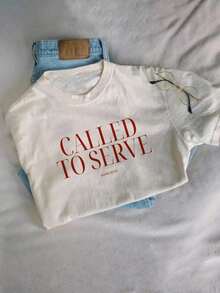 Camisa con estilo cristiano, regalo de ropa cristiana para la madrina, ropa urbana cristiana cómoda, estética francesa camisetas para mujer - Estilo III - Ver 5