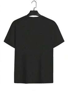 Men T-Shirts - 黑色 - 查看 7
