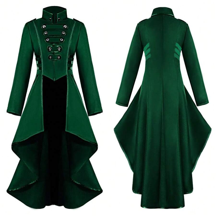 Cosplay Clothing - Swallowtail Skirt [green] - View 1