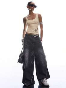 2026 Nueva Llegada, Top Minimalista Sin Mangas y Sin Espalda, Adecuado para Primavera/Verano, Estilo Hip-Hop, 100% Algodón, Top Personalizado Ajustado para Mujer, Chaleco de Algodón, Top con Botones Estilo Old Money, Tops Sexys para Damas, Top de Verano - Albaricoque - Ver 8