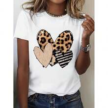 Dam-T-shirts - Vitt - Visa 7