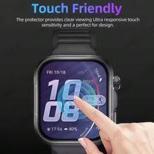 3 piezas de película protectora de pantalla completa 3D para el reloj inteligente deportivo Watch Fit 5 Pro/Fit 5 - transparente - Ver 3
