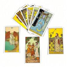 Standard Tarot Card Collection Set, Equipped With Beautifully Illustrated Cards, Suitable For Personal Meditation And Divination Practice - Multicolor - View 3