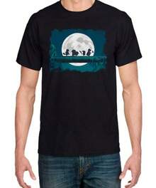 Women T-Shirts - Black - View 7