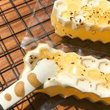 1 pezzo Giocattolo antistress realistico a forma di favo di miele di osmanto, in morbido silicone a lento rimbalzo, giocattolo da manipolare con texture spessa, regalo decorativo da scrivania per adolescenti e studenti - Multicolore - Visualizzare 8