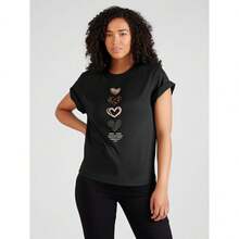 Women T-Shirts - Black - View 8