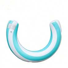 1 chiếc phao bơi hình bán nguyệt chữ U bơm hơi, phao bơi bơm hơi hình vòm sọc PVC dày dặn, thích hợp cho tiệc bể bơi, vui chơi trên bãi biển. - Nhiều màu - Xem 7