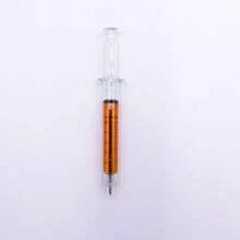 12pcs Realistic Syringe-Shaped Neutral Pens, Funny Creative Syringe-Style Black Ink Pens, Student Fun Stationery, Funny Syringe-Shaped Ballpoint Pens, Realistic Syringe Design Multi-Color Fun Pens, Medical Student / Nurse Day Gift, Suitable For Students, Healthcare Workers Daily Use, Also As Nurse Day, Medical Student Graduation Creative Gift. - Technical Pen - View 9