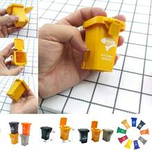Mini Trash Can Stress Relief Toy, Cartoon Design Decompression Toy, Multi-Color, Suitable For Teenagers - 1 Trash Can - View 5