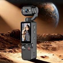 Handheld Sports Camera, 180° Rotating Lens, Auto Focus, Suitable For Vlogging. Compact And Portable, Ideal For Outdoor Recording, Easily Capture Every Moment - Multicolor - View 1