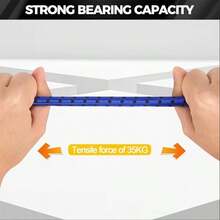 3/6/12 Pcs Heavy-Duty Elastic Rope With Hooks, Sturdy And Durable Diameter Rope, Suitable For Bicycles, Cars, Campers, Camping Equipment And Sports Equipment - Multicolor - View 3