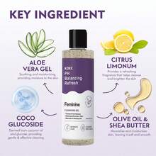 | Refresh PH Balancing Shower Gel - Natural Feminine Hygiene Solution For Gentle Cleansing, Odor Control, And Skin Nourishment - PH-Balanced Formula For All Skin Types - Default - View 4