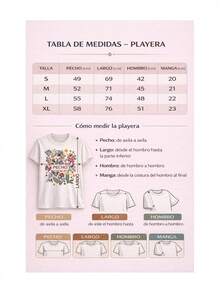 Soft 100% Cotton Women's Short-Sleeved T-Shirt With Multicolored Garden Floral Print, Botanical Wildflowers, Exotic Foliage, Casual Style, Breathable, Goes With Everything, Great. - 紅色 - 查看 4