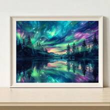 1000 Piece Puzzle, Size 50*70 Cm/19.7*27.6 Inches - Mosaic Art Craft Wall Decor, DIY Painting For Art Lovers, Frameless Paper Material, Ideal For Home Living Room Office Decoration, Great Gift For Halloween, Christmas, New Year, Easter - Multicolor - View 4