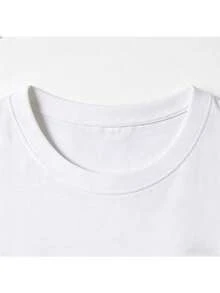 Men's T-Shirt With Abstract And Fluid Design, Colorful, For Casual Daily Use, Summer Style, Urban Fashion, Loose And Comfortable. - White - View 3
