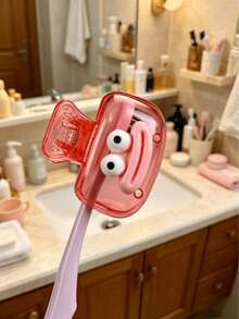 6/3/1pc Random Color Toothbrush Head Protector, Portable Travel Toothbrush Case, Electric Toothbrush Protective Cover, Toothbrush Dust Cap, Storage Cover, Top Cover/Travel Essential - One Size - View 7