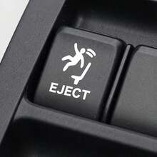 5pcs/Set Funny "Ejection" Button Stickers For Car Dashboard, Interesting Decorative Stickers, Gifts For Car Enthusiasts - Decorative Stickers - View 5
