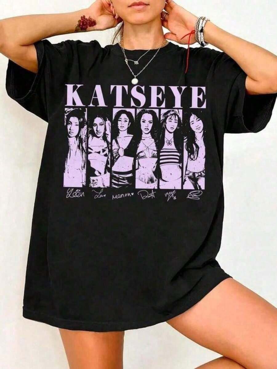 1 Vintage T-Shirt Featuring Teena Marie's "It Must Be Magic" Album Cover - 80s R&B Music Merchandise With Teena Marie Portrait And Song Titles, Retro Soft Texture Print T-Shirt, Unisex Short Sleeve Crew Neck T-Shirt For Men And Women, Comfortable Casual Wear For Adult Fans, 180g 100% Cotton, Designs Are Printed. Unisex. - 黑色 4 - 查看 1