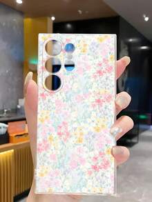 1 chiếc ốp lưng điện thoại mềm mại họa tiết hoa nhí nhiều màu sắc, tương thích với Honor, Galaxy A04e/12/A13/A14/A34/A50/A52/A53/A54/S21/S22/S23/S24/S25/S25Ultra/S26/S26 PLUS/S26 ULTRA, 6A/7A/8A, 12T/13T - Trong sáng - Xem 6