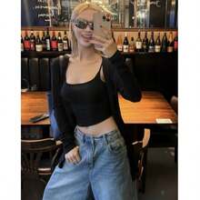 1 Pcs Retro , Vintage Y2K , Futuristic Technology Sports Style Glasses Suitable For Sports, Cycling, And Daily Wear - Brown - View 10