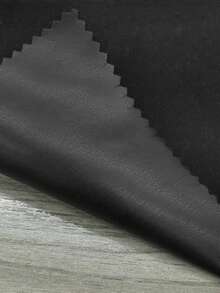 Falda de piel sintética elegante para mujer talla grande - Diseño asimétrico de cintura con unicolor y estilo línea A con cinturón, elegante para el trabajo y uso diario, adecuada para todas las estaciones, color negro primavera - Negro - Ver 6