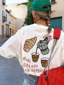 Women T-Shirts - White - View 1