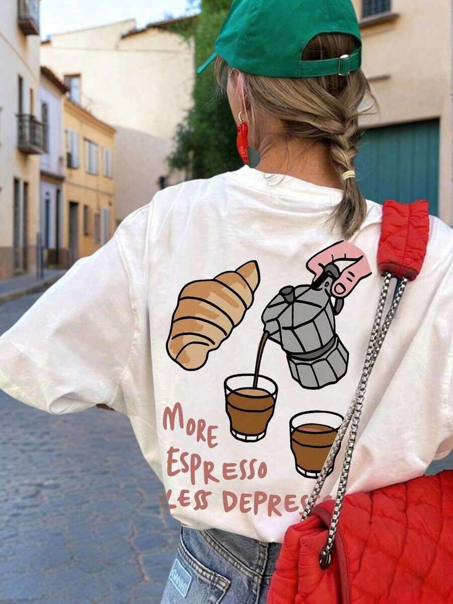 Women T-Shirts - White - View 1