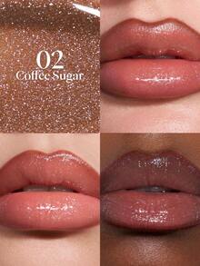 JOOCYEE Nourishing & Luminous Dual-Effect Lipstick Set, Long-Lasting & Shiny - 02 COFFEE SUGAR - View 6